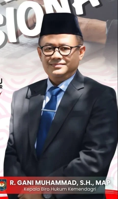 Kepala Biro Hukum Sekretariat Jenderal (Setjen) Kemendagri R. Gani Muhamad