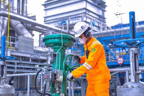 Pembangkit Listrik Tenaga Panas Bumi (PLTP) Kamojang yang dikelola PT PLN Indonesia Power (PLN IP). (Maulandy/Liputan6.com)