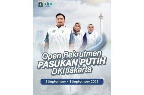 Pemerintah Provinsi DKI Jakarta membuka rekrutmen 'Pasukan Putih' hingga 3 September 2025. Cari tahu bagaimana peran vital mereka memperkuat layanan kesehatan di ibu kota!