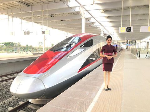 Sejumlah perjalanan kereta cepat Whoosh dibatalkan akibat gempa Magnitudo 5,0 yang mengguncang wilayah Kabupaten Bandung. (Liputan6.com/ Dok PT KCIC)
