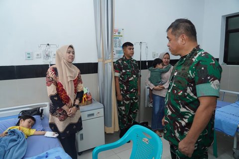 Kasad Jenderal Maruli  saat kunjungan kerjanya di Makodam II/Sriwijaya, Palembang, Rabu (5/11/2025).