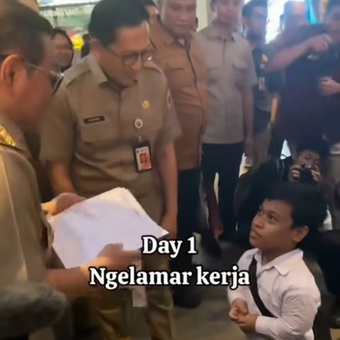 Harukan Warganet, Pria Disabilitas Langsung Diinterview Gubernur Jakarta di Jobfair: Ada Doa Ibu di Rumah