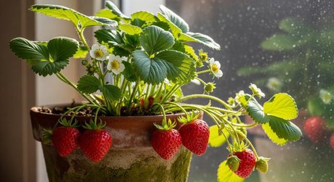 Ide Kebun Sayur di Balkon Rumah (AI)