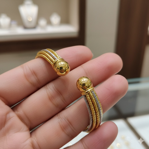 Model Gelang Emas Lilit London Murni Paling Dicari (Foto: Reve)