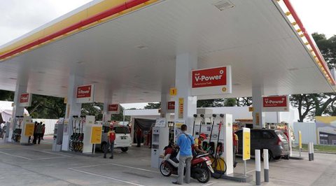 SPBU Shell Modular komersial pertama di Indonesia, terletak di Jombang, Jawa Timur. (Dok Shell)