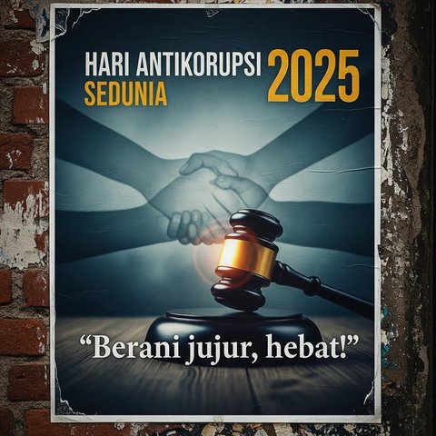 Hari Korupsi Sedunia 2025. (Foto: AI)