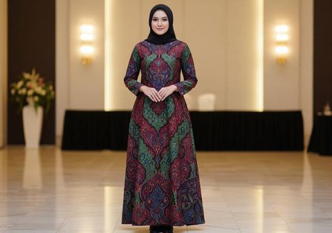 Model Gamis 3 Dunia (Image by Gemini AI)