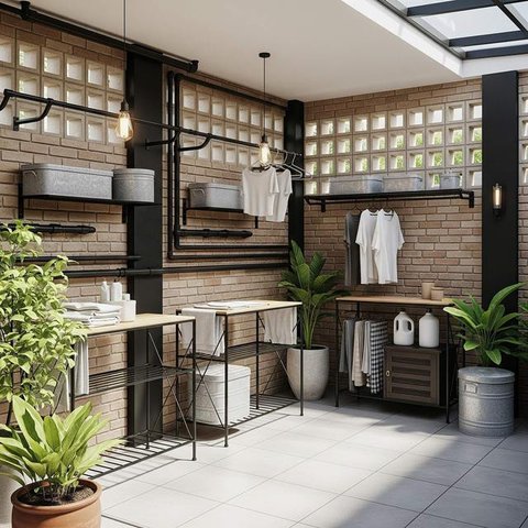 Konsep Semi-Outdoor dengan Atap Transparan. Foto: Gemini