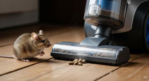 Ilustrasi Tikus. (Foto: AI)