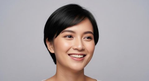 Model Rambut Wanita Pendek Tanpa Layer yang Tetap Stylish/ Ilustrasi AI