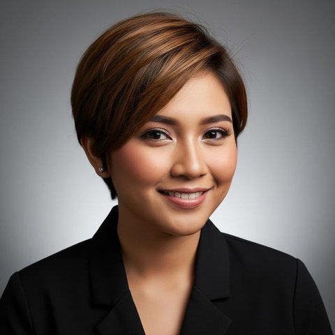 Model Rambut Pendek Wanita Pixie Cut/AI