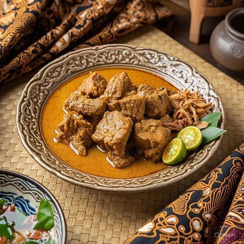 Ilustrasi Sayur Nangka Muda Kuah Santan Credit: freepik.com