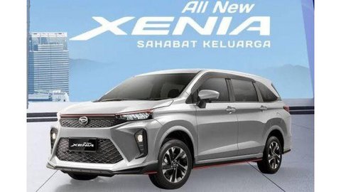 Tampak Toyota New Veloz Hybrid di GJAW 2025 (Liputan6.com/Azkal Azkia)