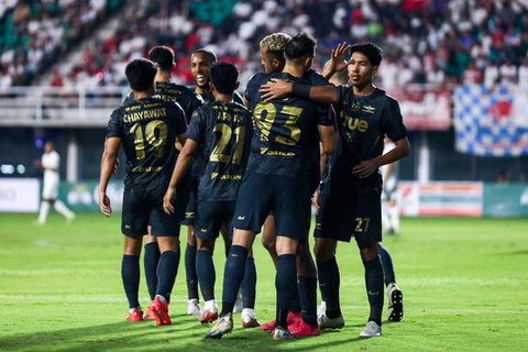 Pratama Arhan menjadi starter saat Bangkok United menjamu Buriram United dalam laga pekan kelima Thai League 1 2025/2026, Minggu (21/9/2025) malam. (Dok. Bangkok United)