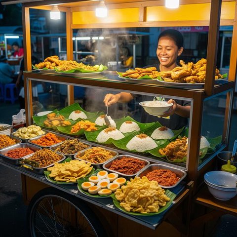 Ide Jualan Makanan Hanya Pakai Rice Cooker. (Foto: AI)