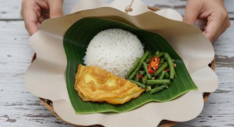 Ide Jualan Nasi Bungkus Rp 5.000 Modal 3 Bahan/AI