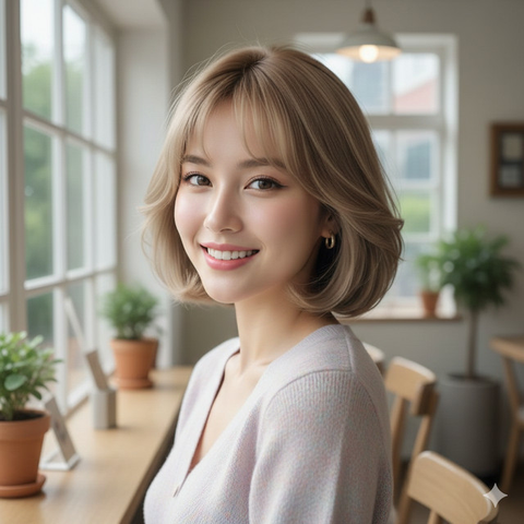 7 Tren Bob Pendek Wanita 2026 yang Tetap Elegan dan Fresh, Bikin Wajah Terlihat Muda dan Lebih Proporsional (Foto: Gemini AI)