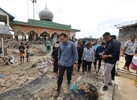 menko ahy di aceh tamiang