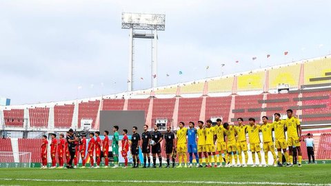 Malaysia vs Vietnam di SEA Games 2025. (X FA Malaysia)