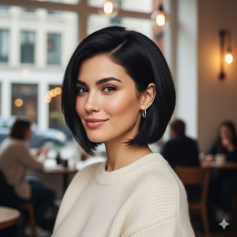 Model Rambut Graduated Bob