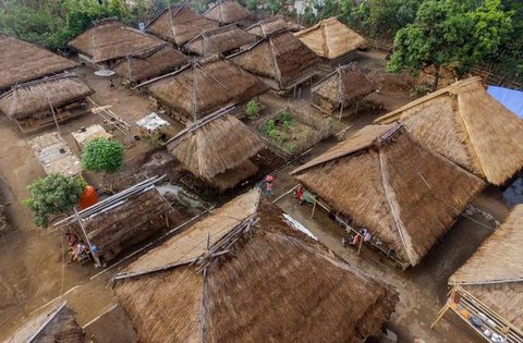 Rumah Adat Nusa Tenggara Barat (Foto: IG/Badan Promosi Pariwisata Daerah Nusa Tenggara Barat)