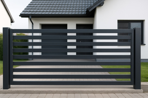 Model pagar depan rumah minimalis (Foto: ChatGPT)