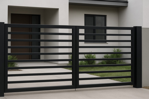 Model pagar depan rumah minimalis (Foto: ChatGPT)