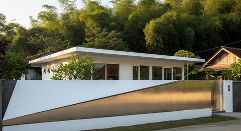 Tips Memilih Desain Pagar Minimalis Anti-Ular yang Aman dan Tetap Estetik/ Ilustrasi AI