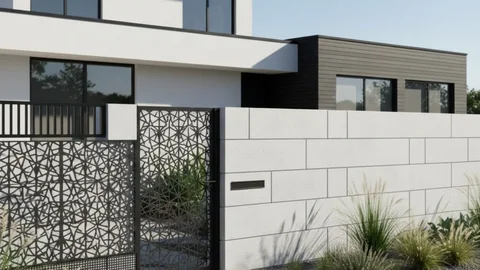 Ilustrasi Pagar Anti-Ular