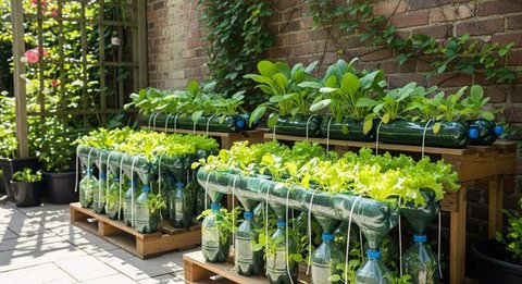 Kebun Sayur Dekat Dapur (Image by Gemini AI)