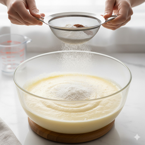 ilustrasi oatmeal kukus/Anete Lusina