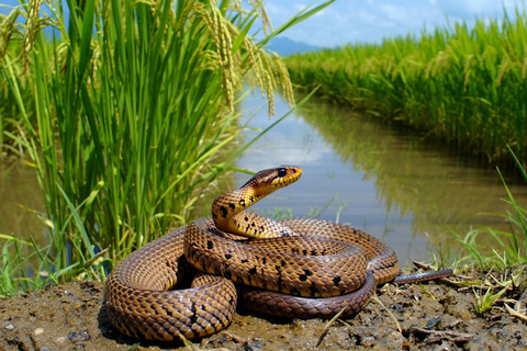 Ular Sawah / Ular Tikus Besar (Ptyas mucosa)