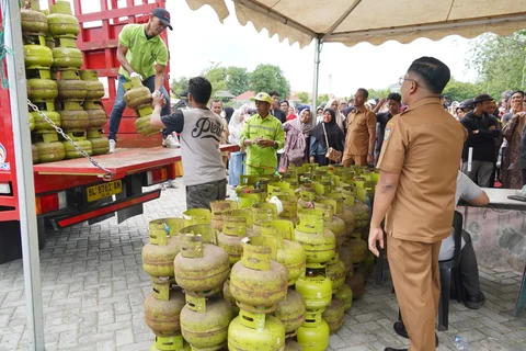 Bantu Masyarakat Terdampak Bencana, Pertamina Gelar Operasi Pasar LPG 3 Kg di Wilayah Aceh