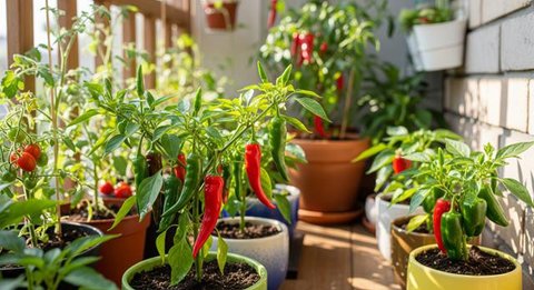 Model Kebun Sayur Dekat Teras Samping yang Sempit tapi Rapi, Inspirasi Hunian 2026 (Foto: Gemini AI)