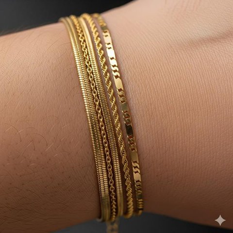 Gelang Rantai Biji Lada (Peppercorn Chain). Foto: Gemini