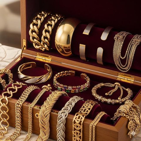 Gelang Rantai Biji Lada (Peppercorn Chain). Foto: Gemini