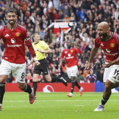 Gol Bruno Fernandes dari titik putih berhasil menyamakan kedudukan pada menit ke-88. Dua menit kemudian, Amad Diallo mencetak gol kemenangan yang sensasional di akhir pertandingan untuk Manch