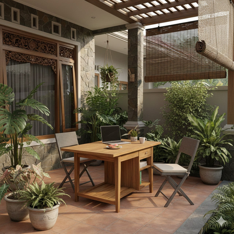 Desain Teras Rumah yang Lebih Fungsional (Foto: Reve Art AI)