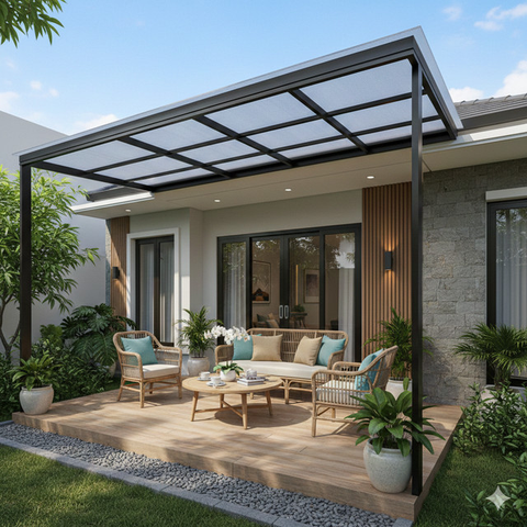 Desain Teras Rumah yang Lebih Fungsional (Foto: Reve Art AI)