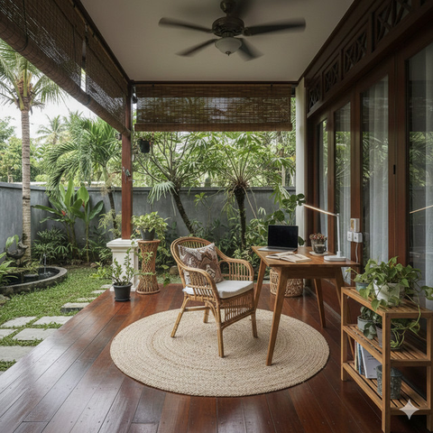 Desain Teras Rumah yang Lebih Fungsional (Foto: Reve Art AI)