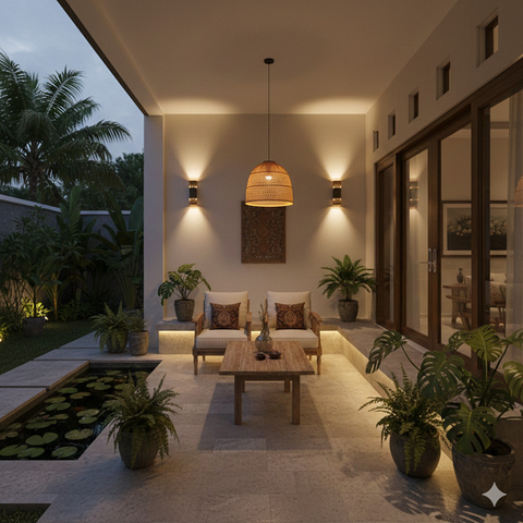 Desain Teras Rumah yang Lebih Fungsional (Foto: Reve Art AI)