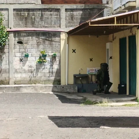 TKP Benda Diduga BOM di Bandung
