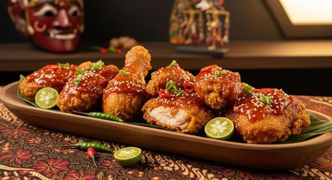 7 Resep Ayam Goreng Saus Pedas Manis, Renyah di Luar dan Juicy di Dalam (Fot: Gemini AI)