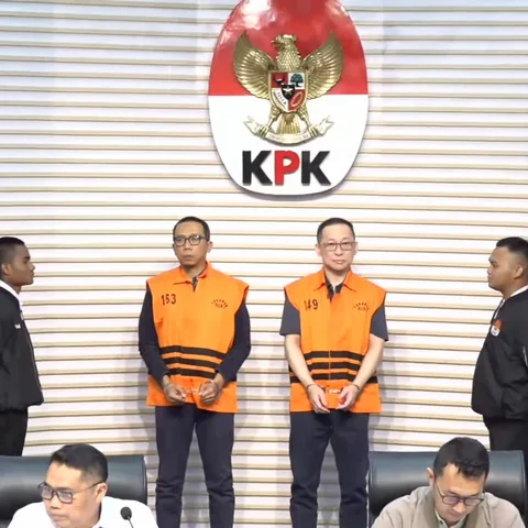 Tersangka Korupsi Proyek Kereta Api di Medan