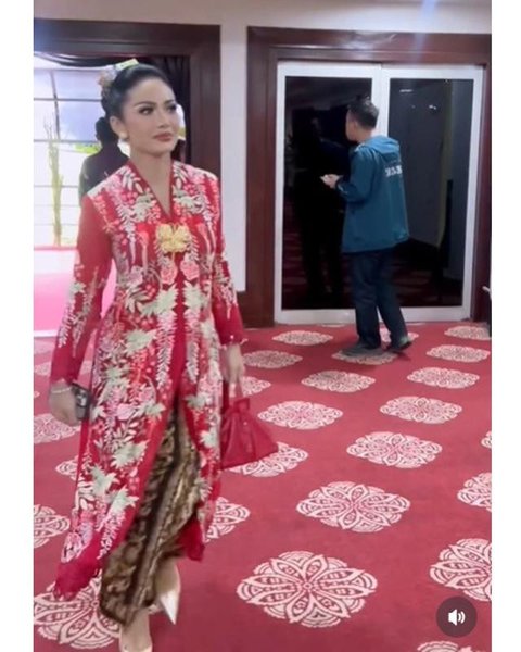 Krisdayanti di peringatan Hari Ibu yang diselenggarakan oleh Dewan Pimpinan Pusat (DPP) PDI Perjuangan. [Foto: IG/@krisdayantilemos]