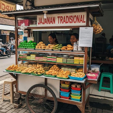 Ide Jualan Jajanan Serba Rp 2000 di Gang Perumahan (AI)