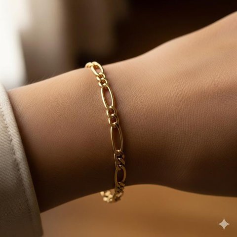 Model Gelang Emas 3 Gram Terbaru untuk Tangan Kurus Anti Longgar. Foto: Gemini