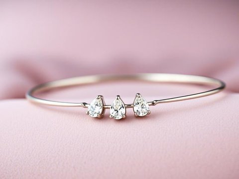 Model Gelang Emas 3 Gram Terbaru untuk Tangan Kurus Anti Longgar. Foto: Gemini