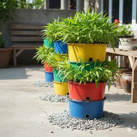 Model Kebun Sayur di Teras Rumah Tanpa Bikin Becek. Gemini