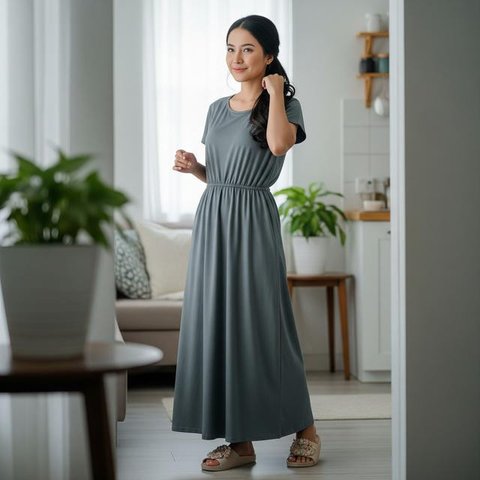 Daster Model Gaun yang Nyaman Dipakai Sehari-hari/AI